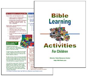 BLAS - Bible Learning Activities for Children