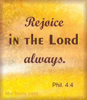Rejoicing in the Lord Always Include Working on the Church Budget?