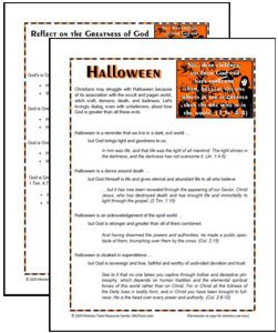 Holiday Reflections on Halloween
