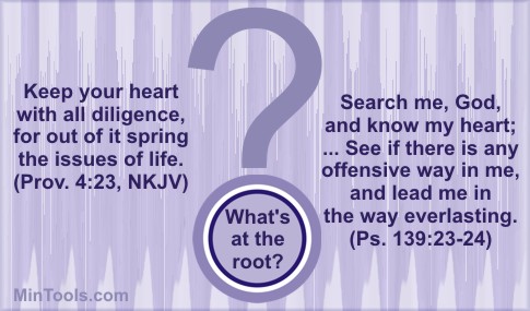 Ask What's at the Root of Problems