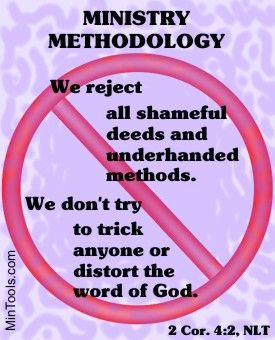 Key Bible Verse for Ministry Methodology