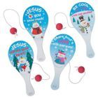 Snowman Paddle Ball