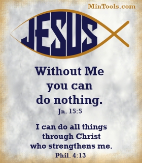 It Takes Jesus to Effectively Serve