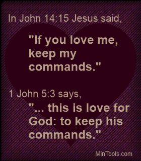 Obedience About Love Not Religious Activity