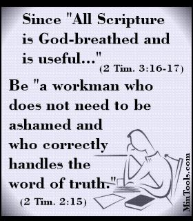 Bible Curriculum Development Requires Correctly Handling the Word