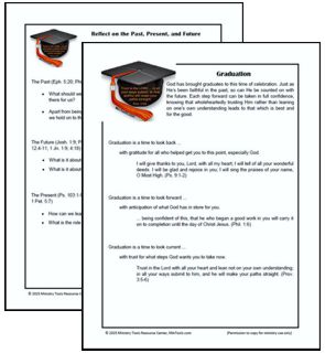 Holiday Reflections Resource Includes Graduation