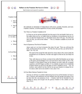 Holiday Reflections Resource Includes Palm Sunday