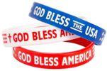 Religious Patriotic Rubber Bracelets