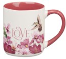 Love Floral Ceramic Mug